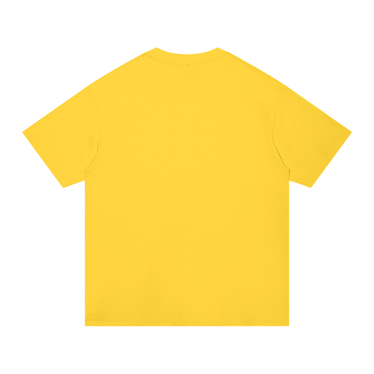 Yellow Tea Rose Regular Fit Cotton T-Shirt