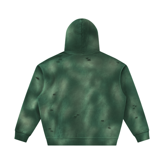 Property of NSU Unisex Sunfade Frayed Fleece Hoodie
