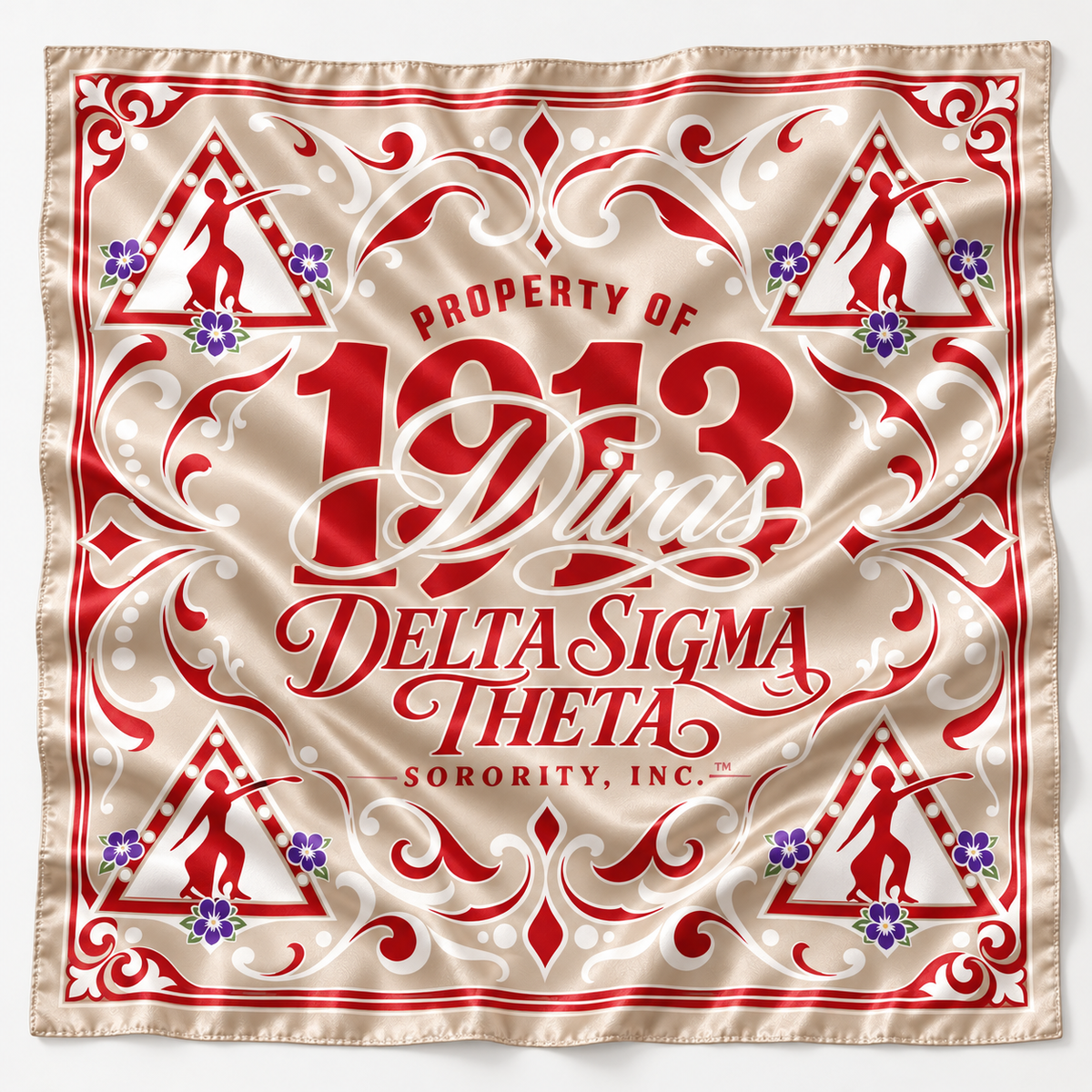 Properties of Divas Satin Scarf (Pre-Order Ships Nov 6)