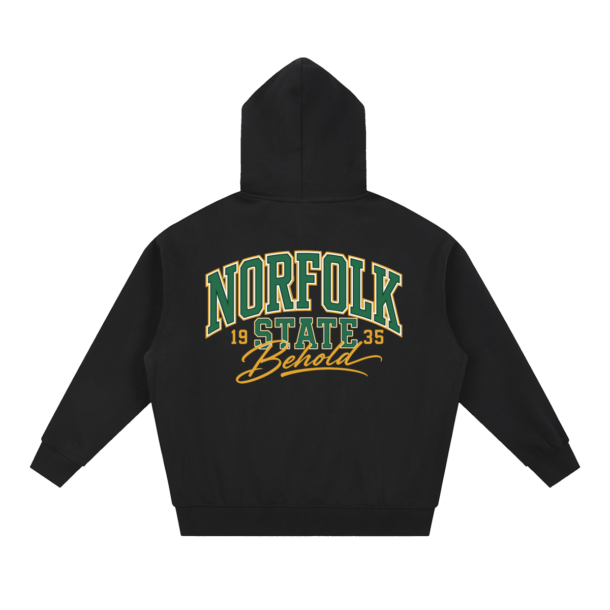 NSU Big Behold Essential Oversized Fleece Boxy Hoodie
