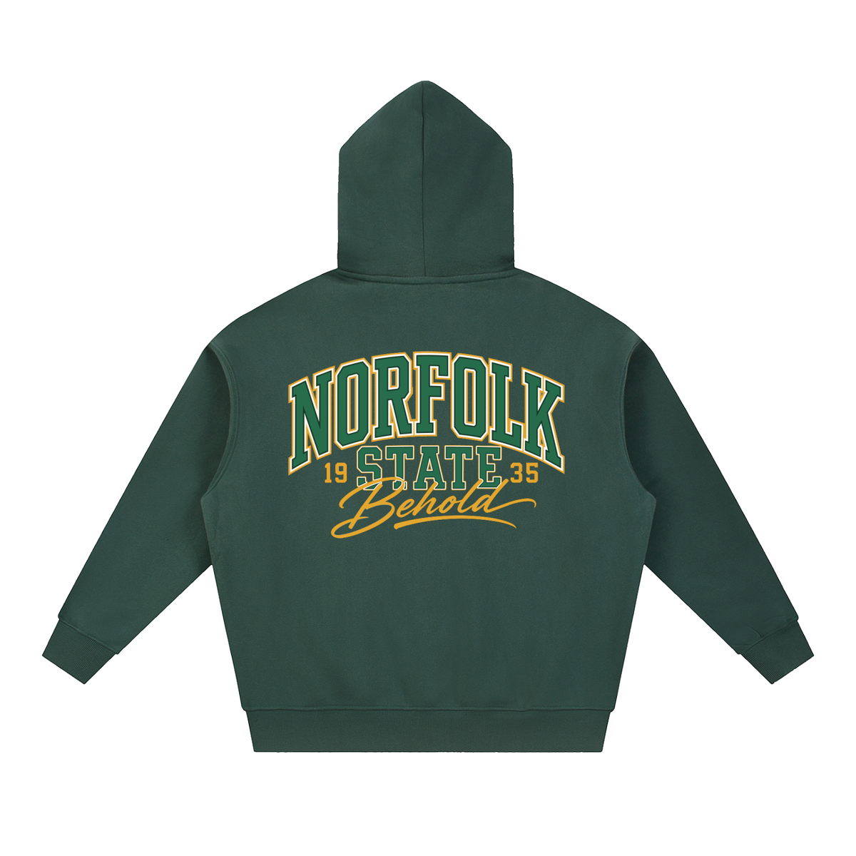 NSU Big Behold Essential Oversized Fleece Boxy Hoodie