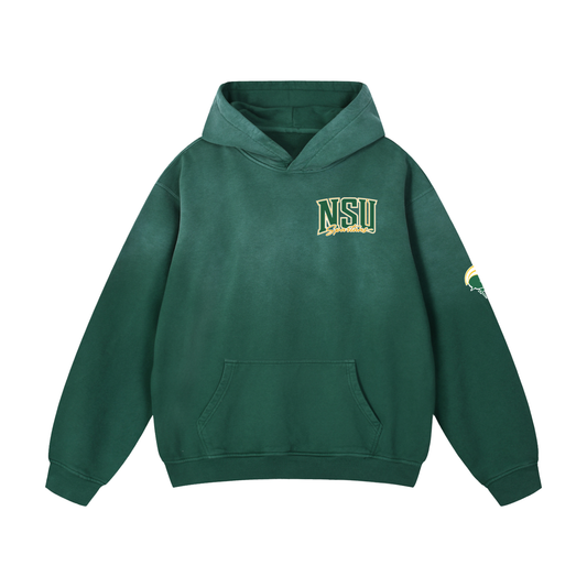 NSU Big Behold Heavyweight Sunfade Oversized Hoodie