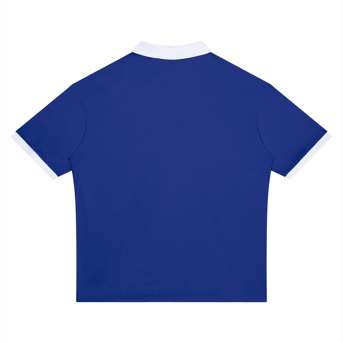 Yellow Tea Rose Color Block Polo Shirt