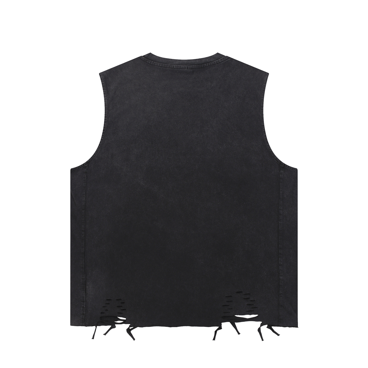 NSU Breakthrough Snow Washed Raw-Hem Tank Top