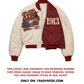 Delta Premium Cropped Patched Up Flight Jacket Premium