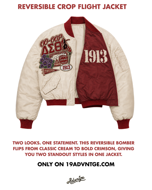 Delta Premium Cropped Patched Up Flight Jacket Premium