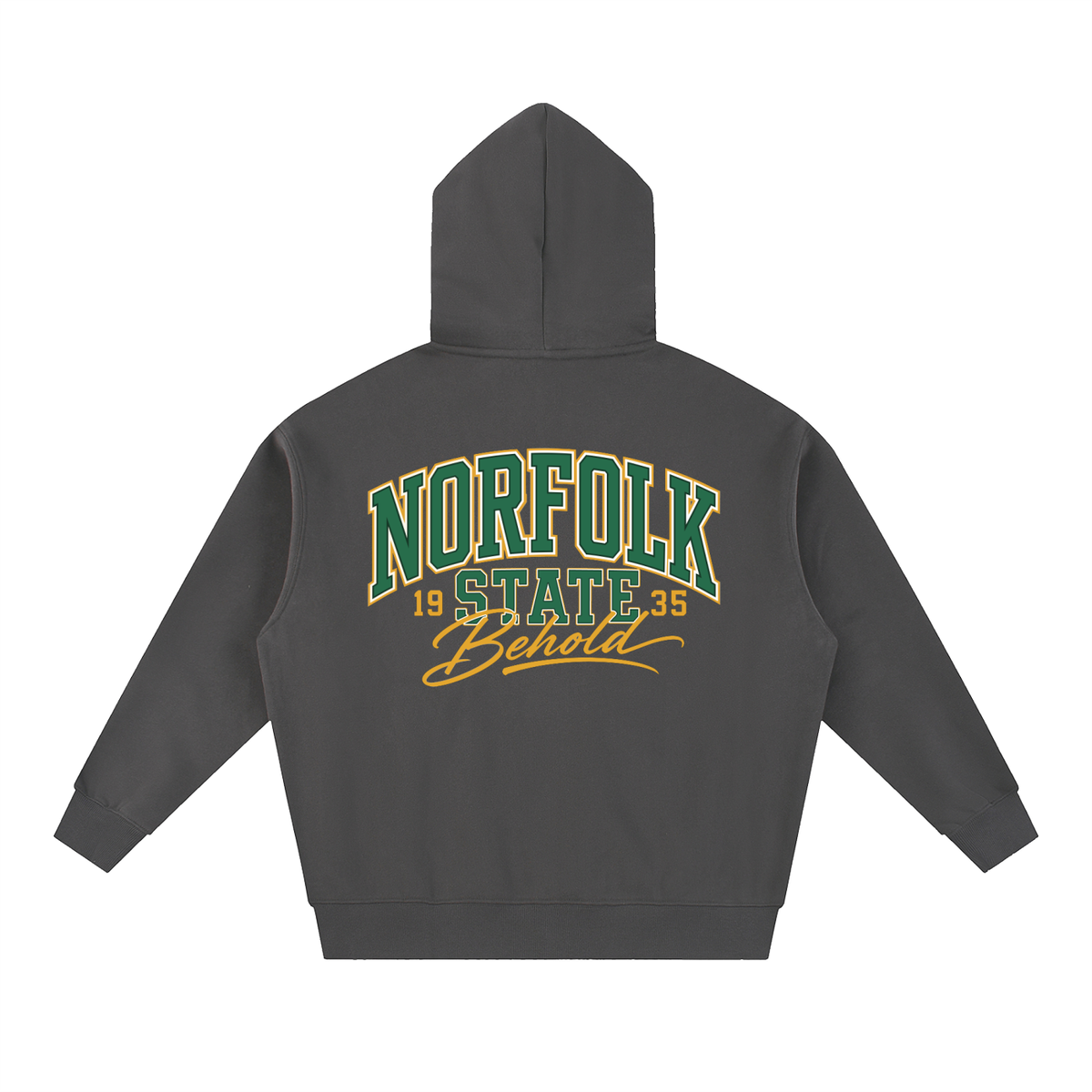 NSU Big Behold Essential Oversized Fleece Boxy Hoodie