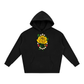 Yellow Tea Rose Oversize Fleeced Hoodie