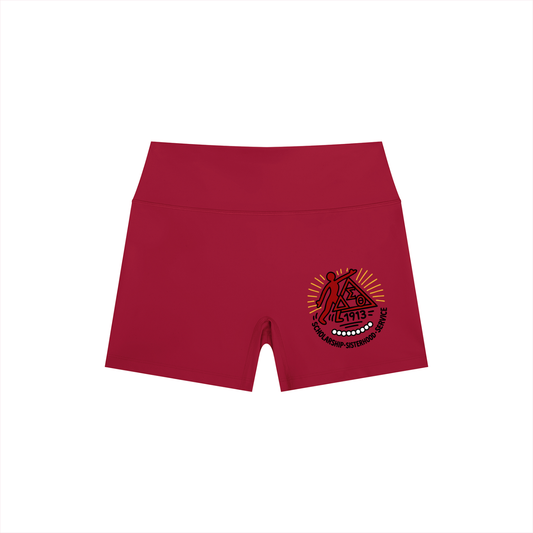 Delta Soul Women’s High Rise Yoga Shorts