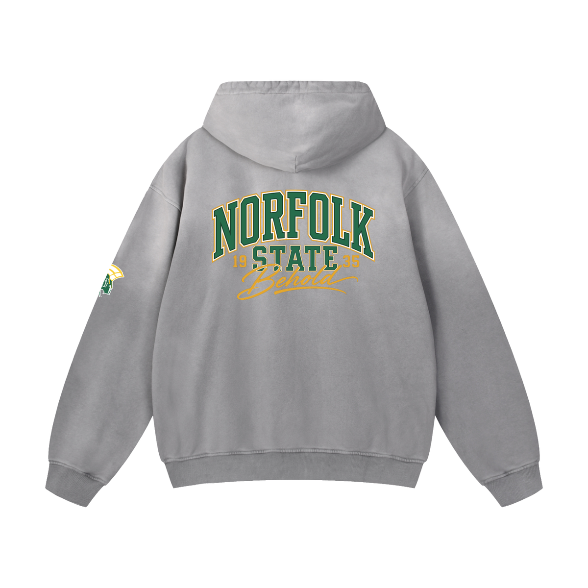 NSU Big Behold Heavyweight Sunfade Oversized Hoodie