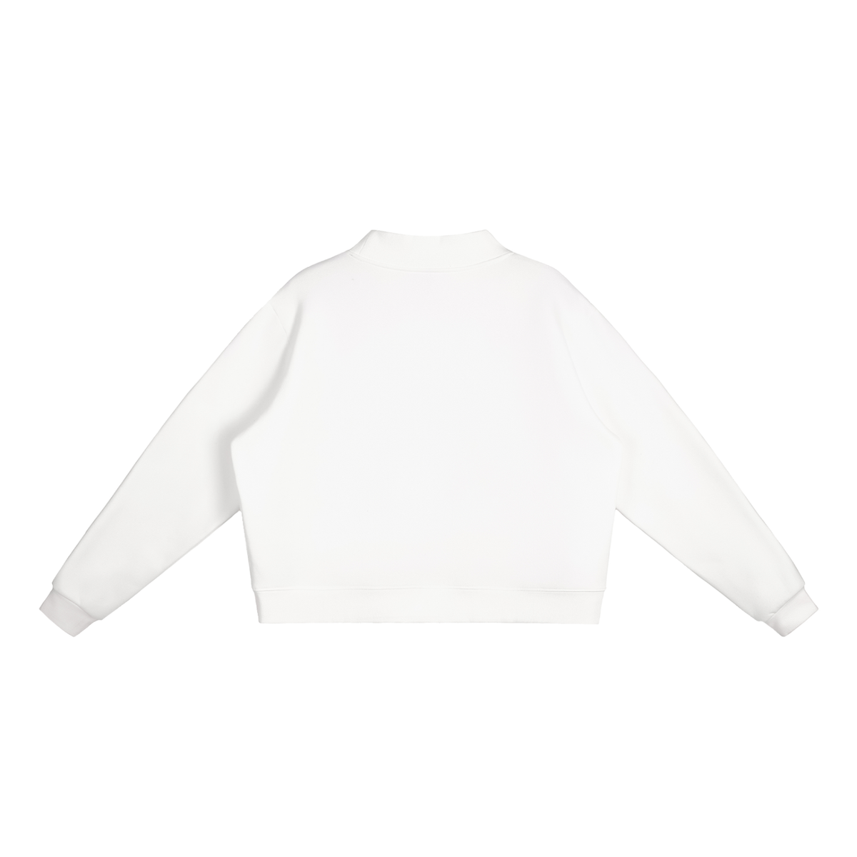 Vintage Rhoyalty Essential Fleece Mock-Neck Crew Sweatshirt