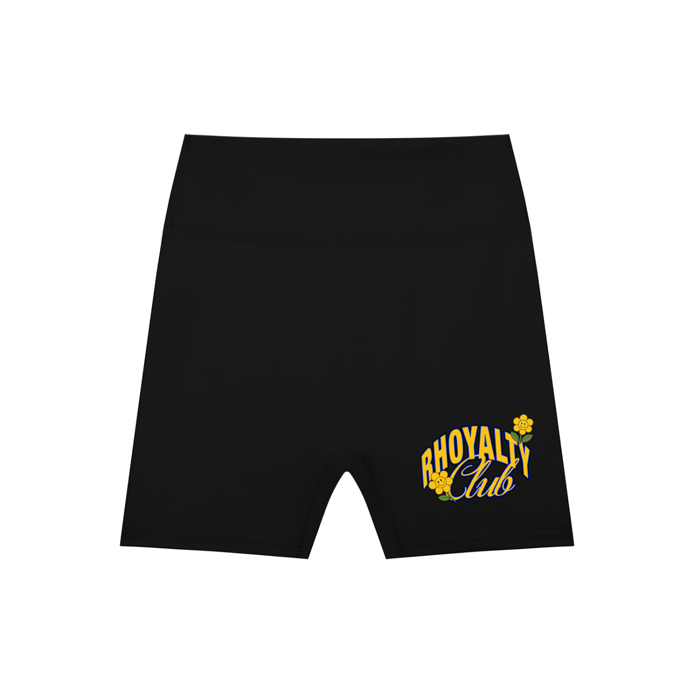 High-Waisted Blend Biker Shorts