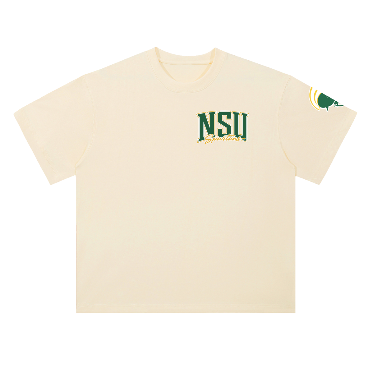 NSU Big Behold Heavyweight Drop Shoulder Cotton T-Shirt