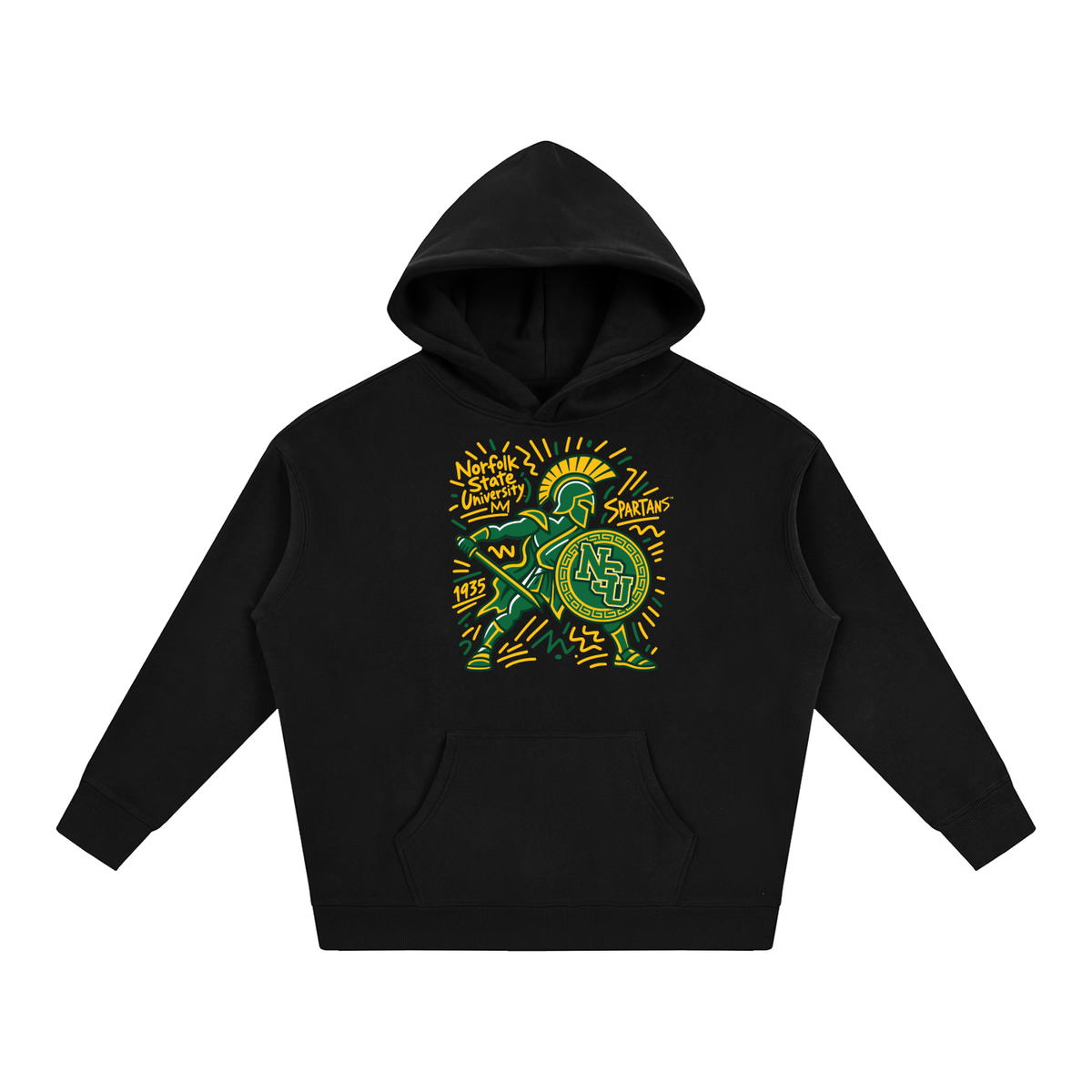 Oversize Fleeced Hoodie