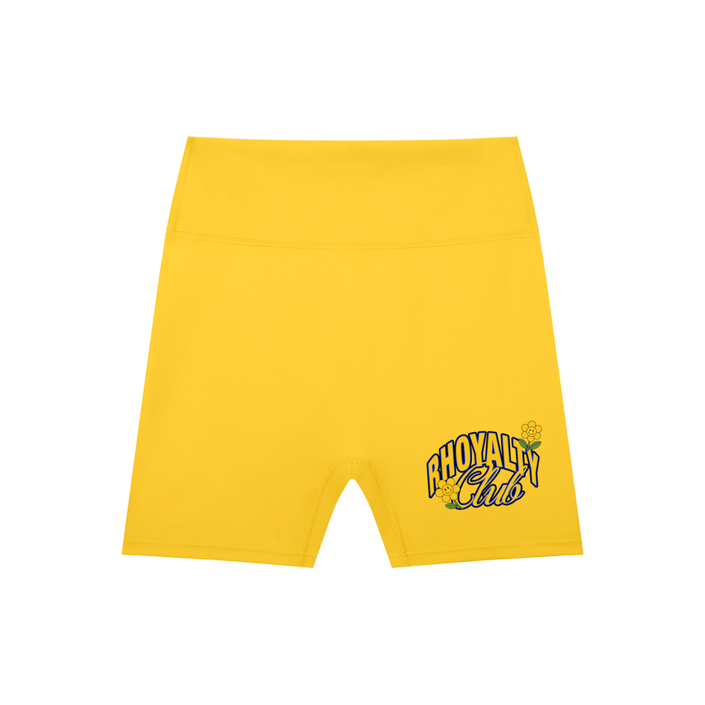 High-Waisted Blend Biker Shorts