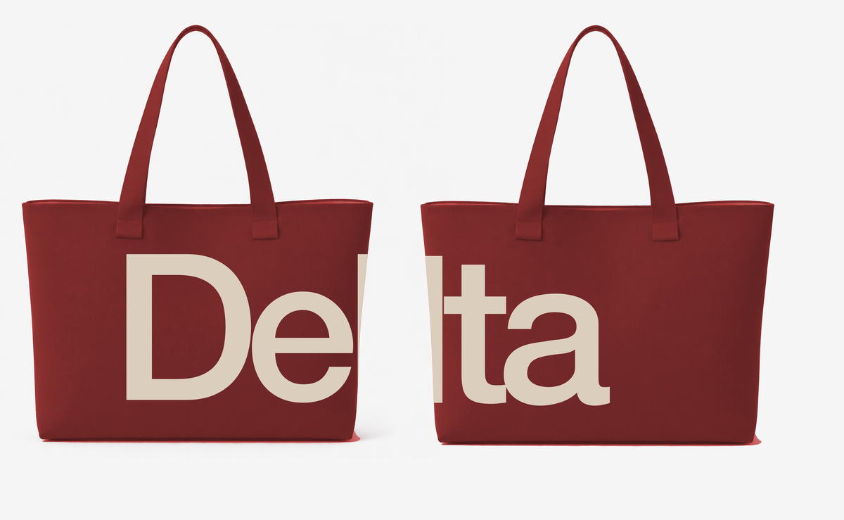 Red Delta Knitted Bag (PRE-ORDER SHIPS THE WEEK OF November 30)