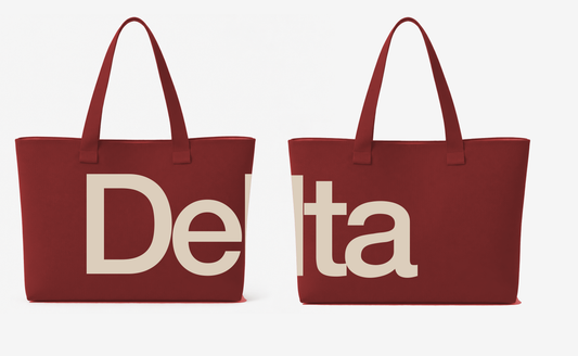 Red Delta Knitted Bag (PRE-ORDER SHIPS THE WEEK OF November 30)