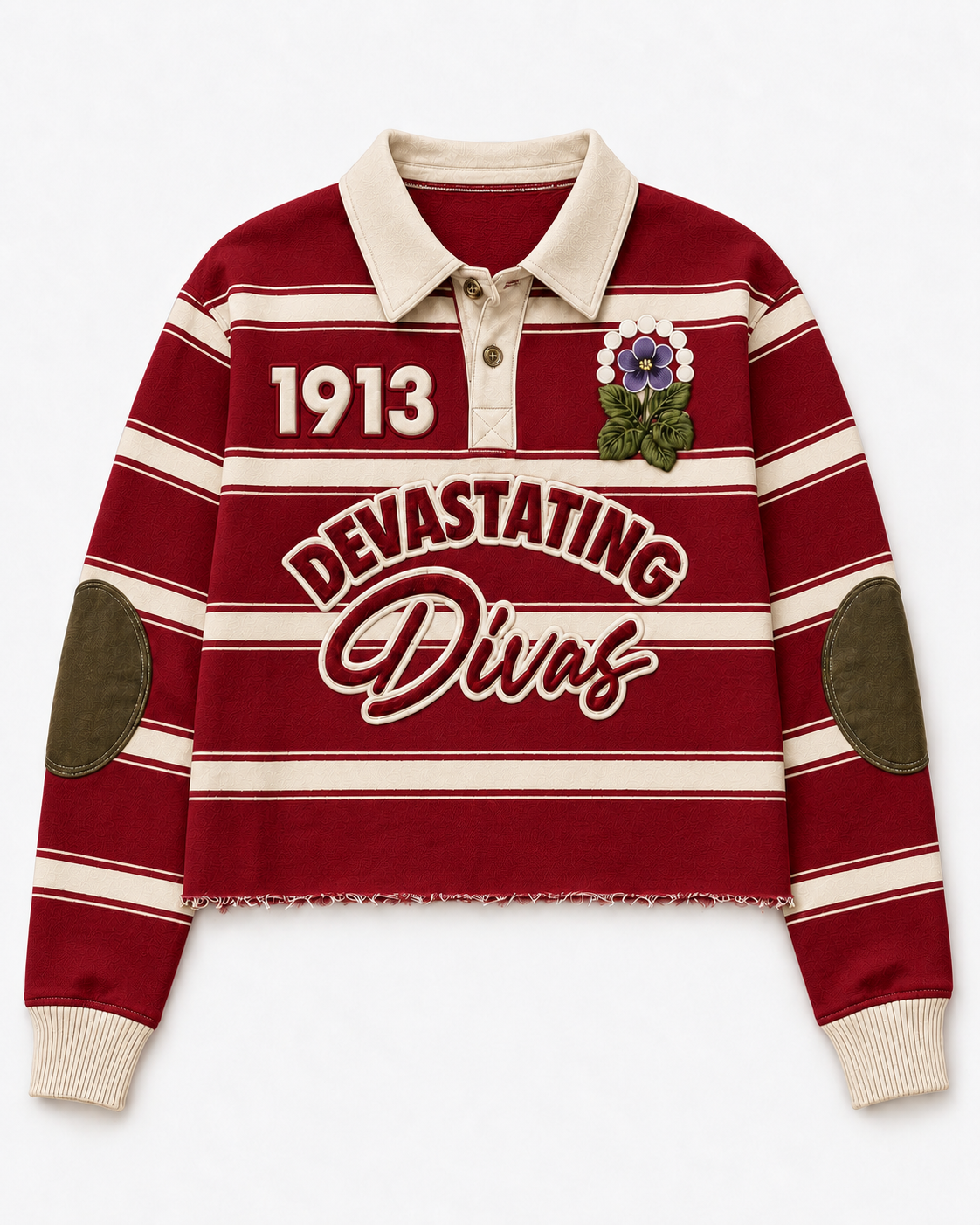 Crimson Devastating Divas Premium Rugby (Pre-Order Ships November 30)