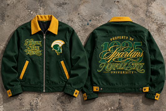 Green Property of the Spartans Workers Jacket (PRE-ORDER SHIPS THE WEEK OF November 25) (Copy)