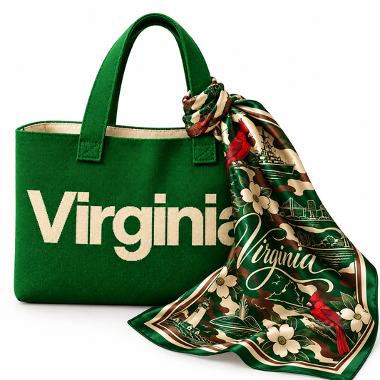 The Homegrown Tote & Scarf Bundle(Preorder ships the week of November 30)