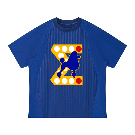 Big Sigma Unisex Striped Soccer Jersey