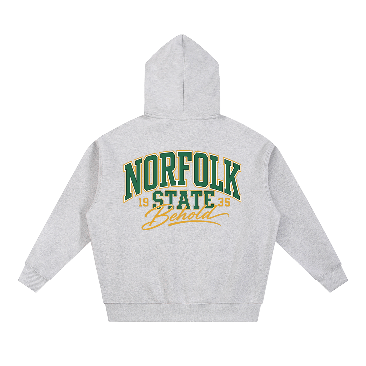 NSU Big Behold Essential Oversized Fleece Boxy Hoodie