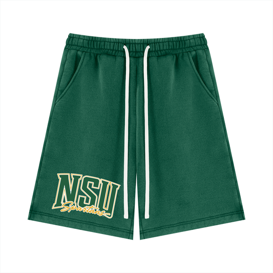 NSU Big Behold Unisex Vintage Wash Fleece Shorts