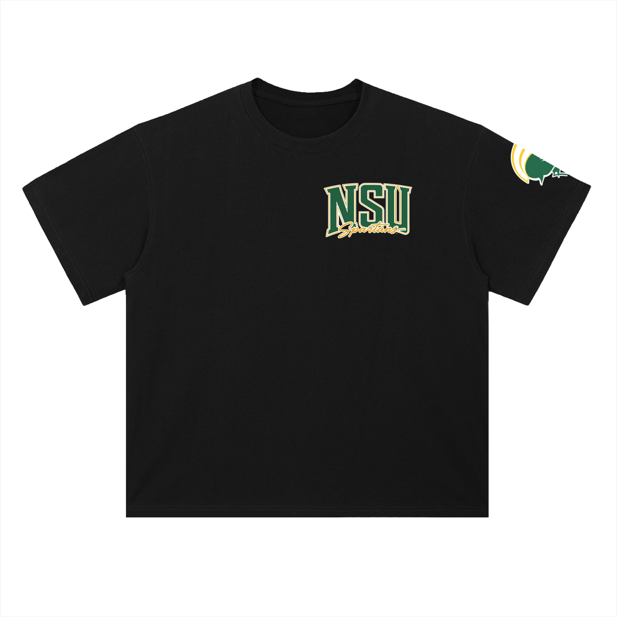 NSU Big Behold Heavyweight Drop Shoulder Cotton T-Shirt