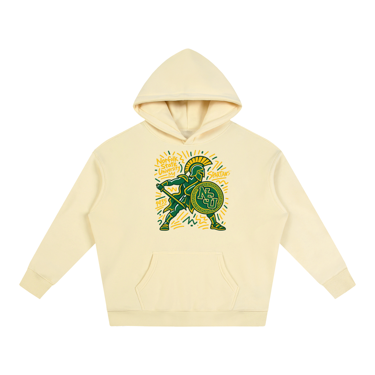 Oversize Fleeced Hoodie