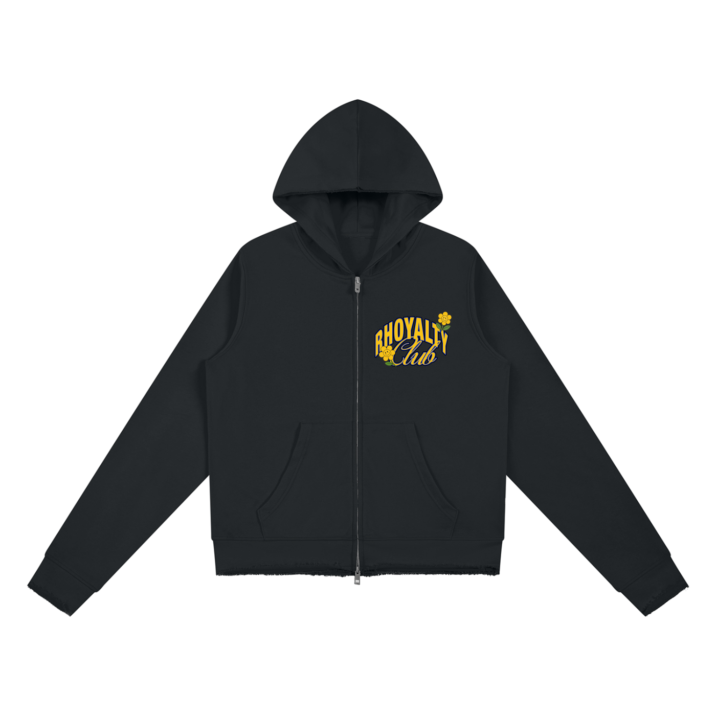 Women’s Raw Edge Full Zip Hoodie
